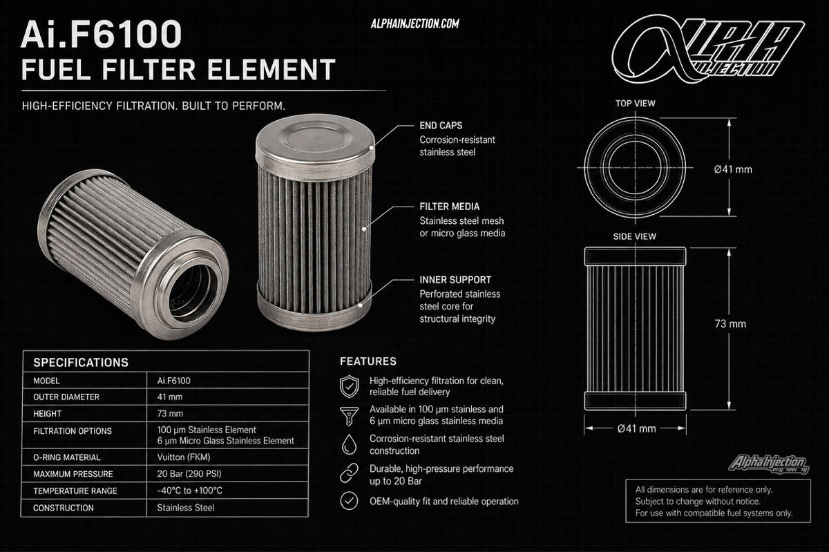 Ai-F6100 Fuel Filter (Element)