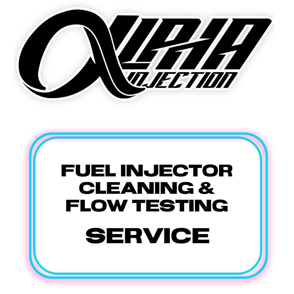 Fuel injector cleaning / flow testing