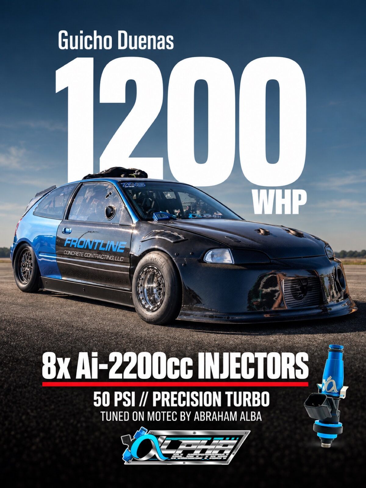 1200 WHP